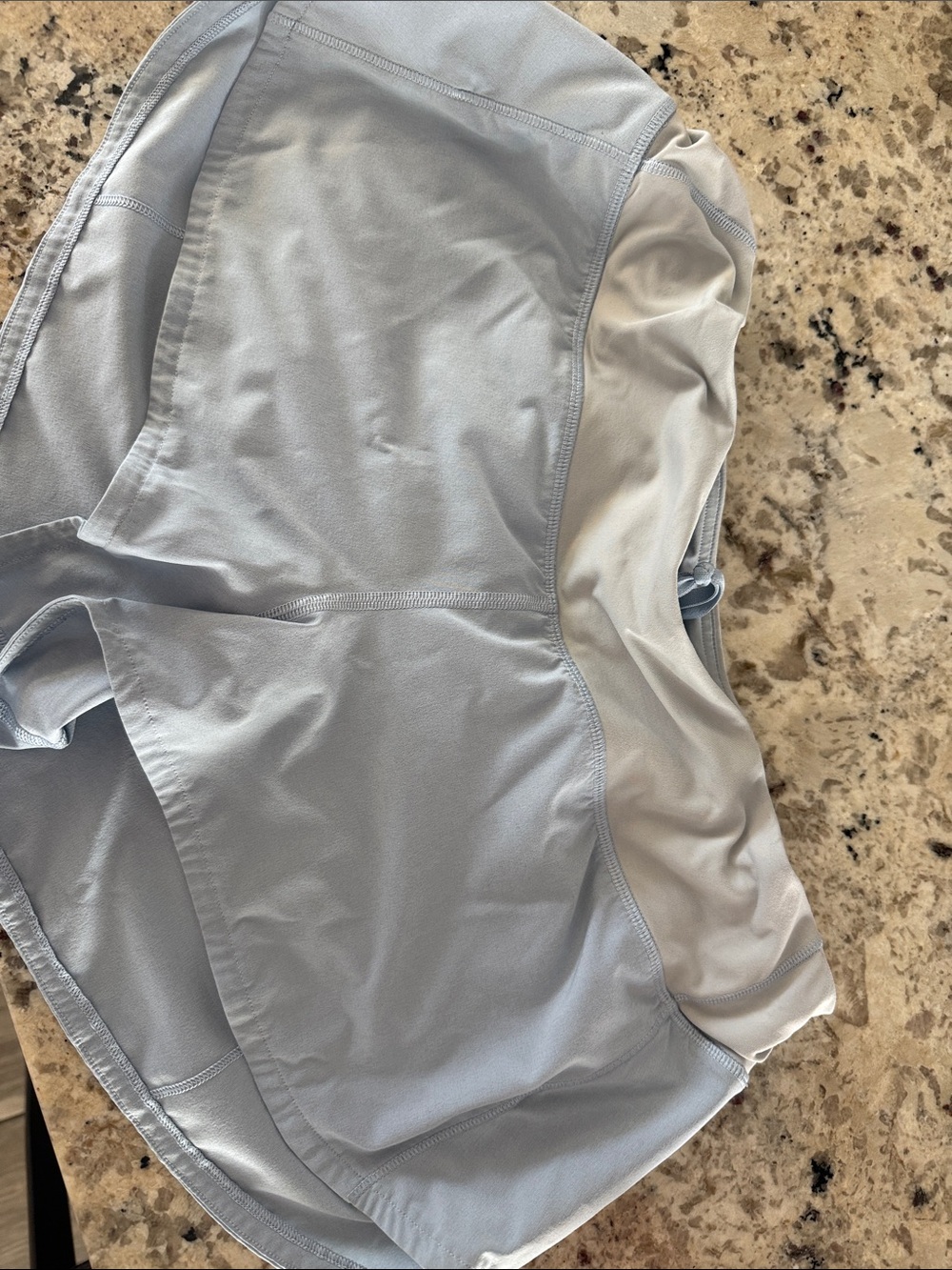 lululemon athletica Powder Blue Run Shorts